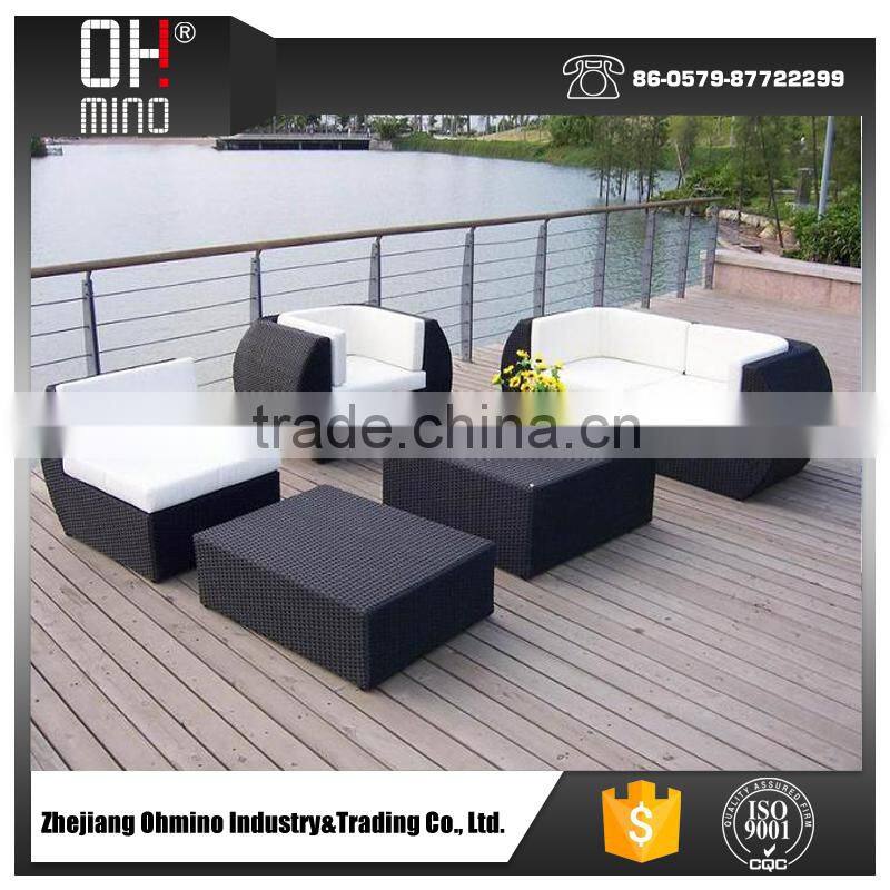 DC-005 pe rattan wicker cocoon chair for wholesale