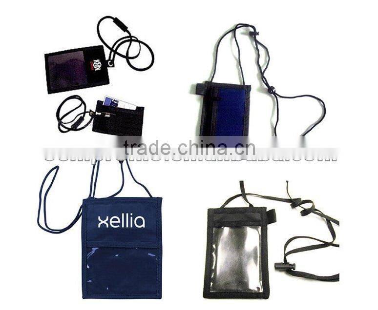 Exhibition & Tradeshow Card Holders With Neck Rope