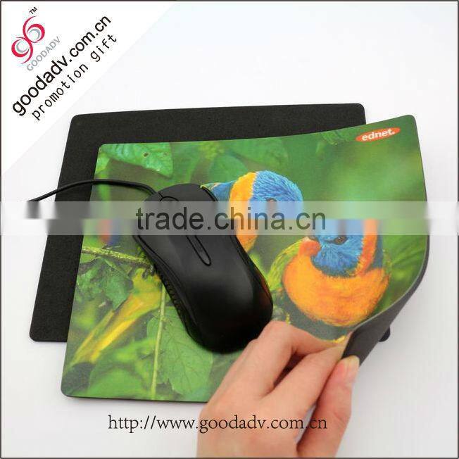 Factory sale price custom print logo ergonomic mouse pad