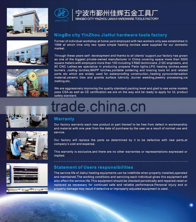 Mini heating torch full brass