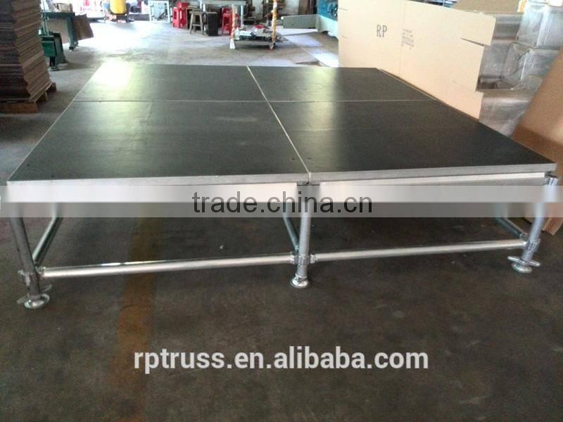 Hot selling RP portable stage with backdrop