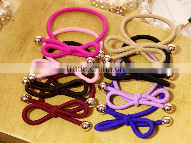 metal free colorful good quality elastic hair band