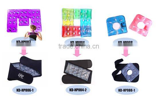 big heating pack with belt for waist,hot cold compress with cover, reusable instant heat pack for stomach