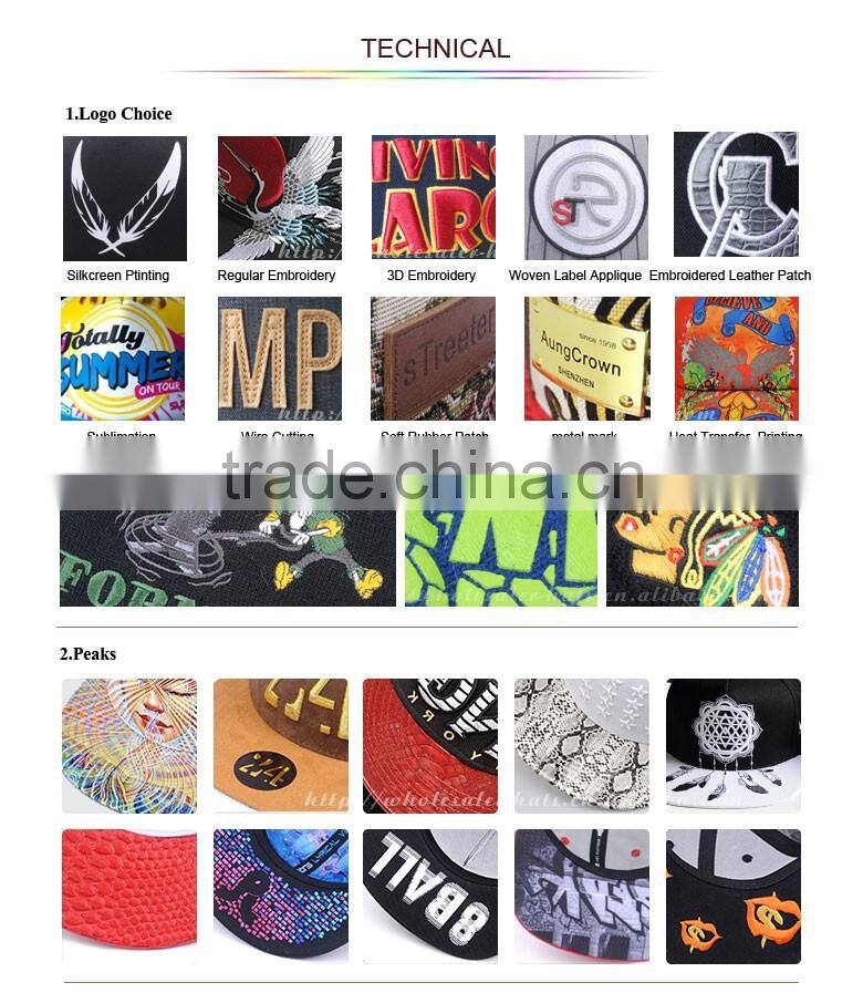 Wholesale embroidery snapback newhattan hats