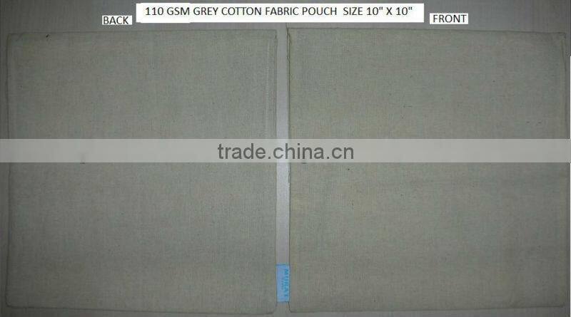 Cotton fabric gift pouch