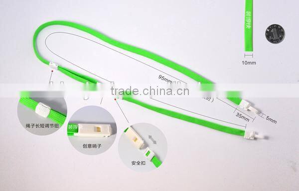 Bright Color Satin Lanyard