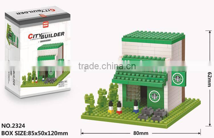 Theme Scheduler Toys Restaurant Educational Plastic Building Block Toy
