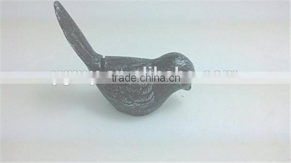 wedding party favor decoration--Antiqued Bird love bird place name card holder