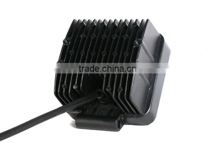 2pcs 4.3Inch 48W 16*3W Spot Epistar LED Working Light Waterproof Fog Lamp DRL For Universal Jeep SUV ATV Off-road Truck Car