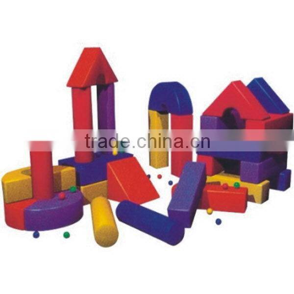 High quality latest children soft play sponge playground