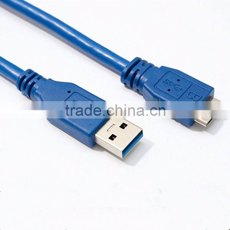 0.3m wholesale usb 3.0 am to micro bm cable for printer