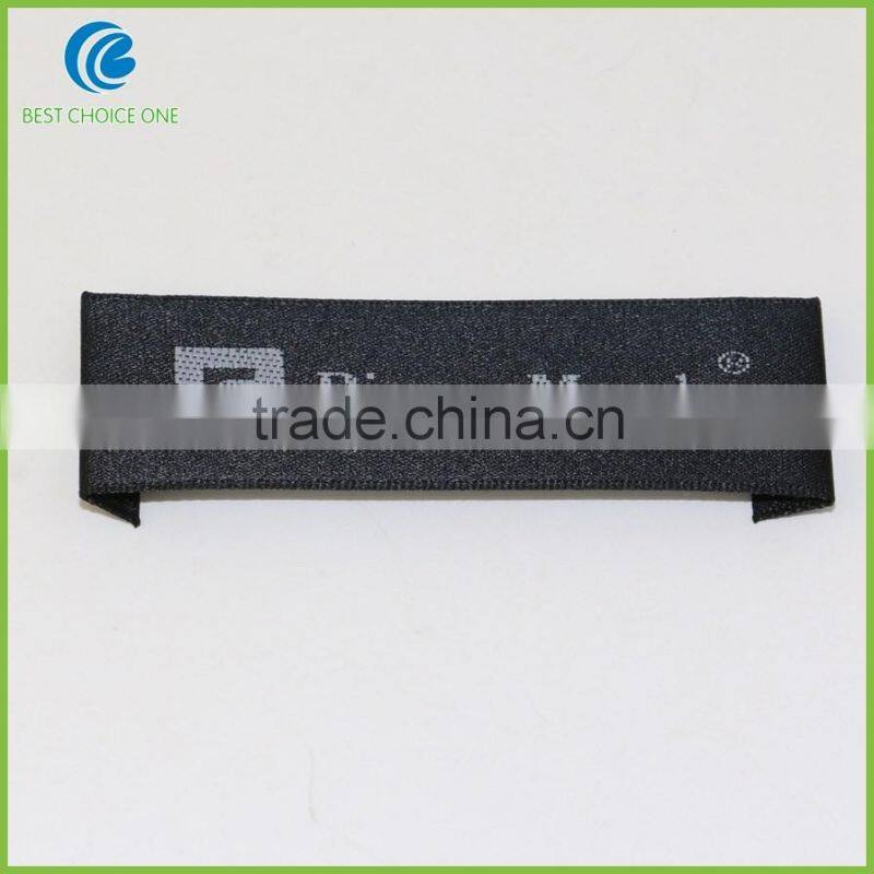 2016 Factory wholesale Custom Polyester Damask Woven Labels For Clothing