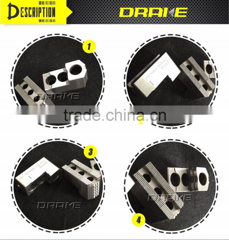 Standard hardened jaw for turret type cnc lathe machine