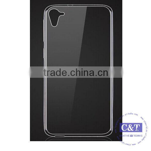 C&T Colorful TPU Rubber Gel Skin Cover Phone Case Cover for HTC Desire 826