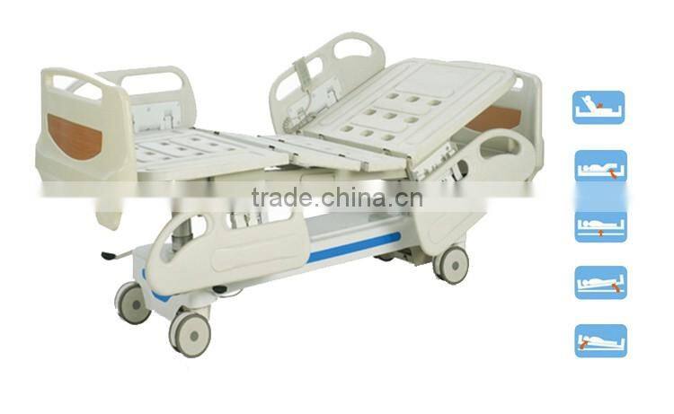 Durable 3 Function Electric Nursing Hill Rom Hospital Bed