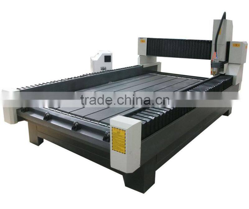 Jinan stone cnc router engraving machine with heavy duty body 1325(working area 1300*2500*250mm)