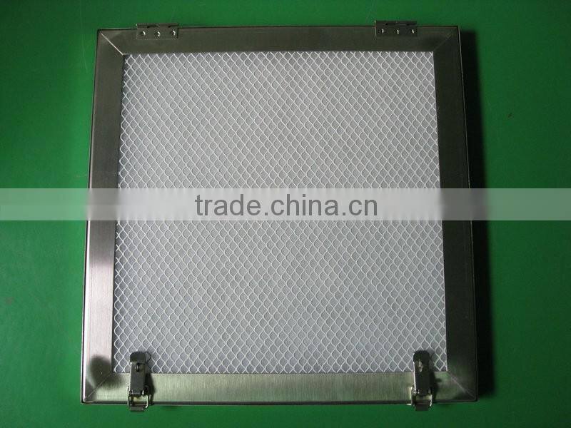 Manufacturer Supply air filter media replaceable Panel Air Filter