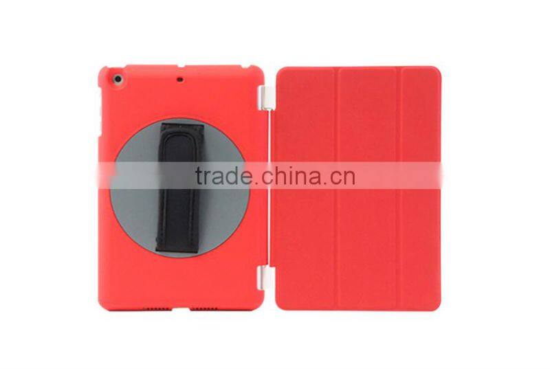 Best Selling Smart 360 Degree Rotating Handheld Back Cover Magnetic Case for iPad mini 1/2/3