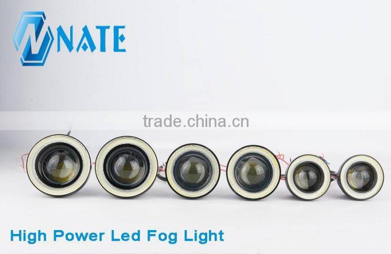 Auto Spare Parts Car Led Lighting Factory High Power Angel Eye Led Fog Light