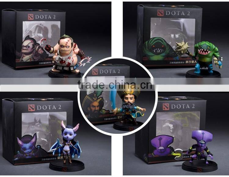 Dota2 faceless void 3D plastic PVC anime action figure cartoon model toys Customize hero pvc 1/6 collection oem odm funko pop