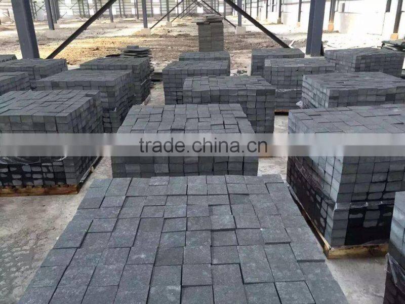 Polished Dark Emperador Marble Mosaic Picture