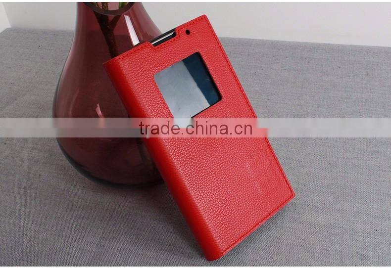 Smart Sleep Real Genuine Leather Cases For Blackberry Priv Original Leather Flip Skin For Blackberry Priv Shell