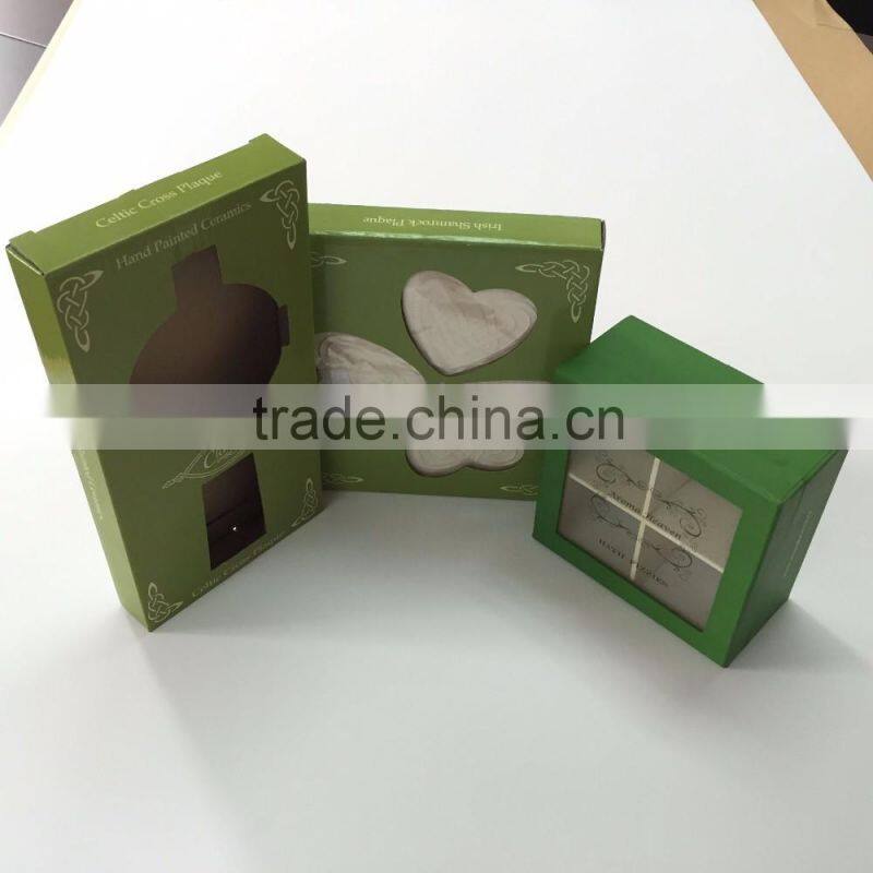 (Hot sale) Custom dessert box, chocolate box, candy box, with a transparent window