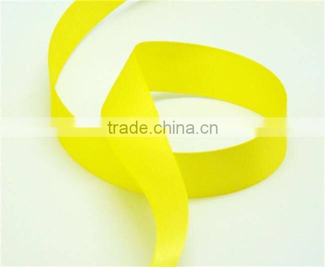 Wholesale 100% Polyester 1/8 inch Double Face Ribbon Satin, Double Side Satin Ribbon