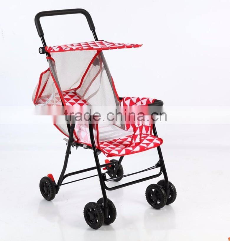 2016 hot sale baby product / cheap price high quality baby stroller / light weight stroller