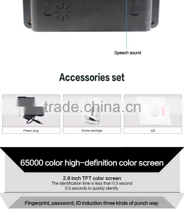 OC006 Cheap Biometric Fingerprint Time Attendance System