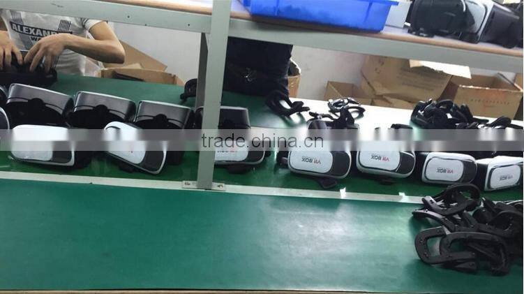 2016 Hot Selling Virtual Reality Glasses Case Plastic Google Cardboard 3D VR BOX 2.0 Adjustable 3D VR