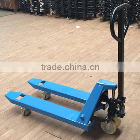 easy control fork lifter hand pallet truck 2t capacity made in china