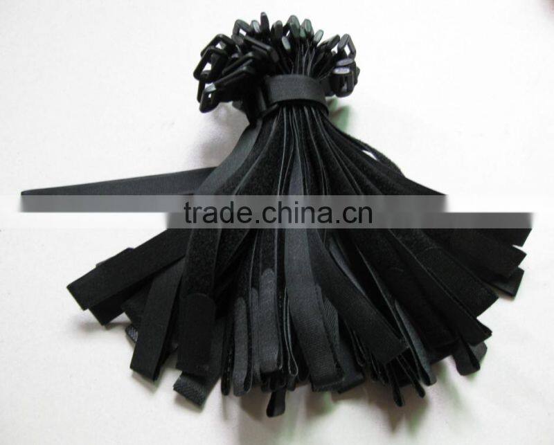 100% nylon customized Hook and loop cable tie