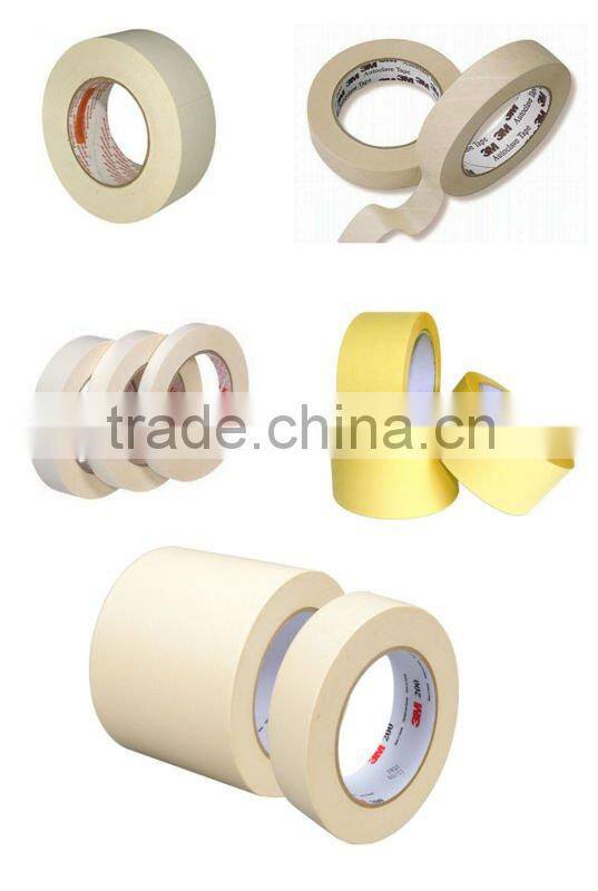 General purpose crepe paper masking tape