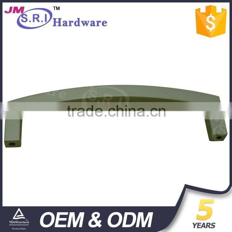 Hot sale 128mm pitch square tube zinc alloy kitchen furniture handle