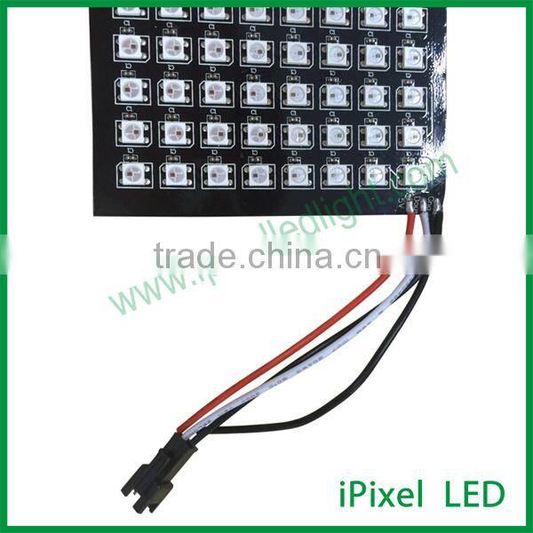 SMD 5050 smart Flexible 8 * 32 RGB micro led flashing panel lights