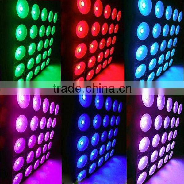 LED Disco Project Light 25 Eyes Matrix Blinder full color RGB 3-in-1 blinder