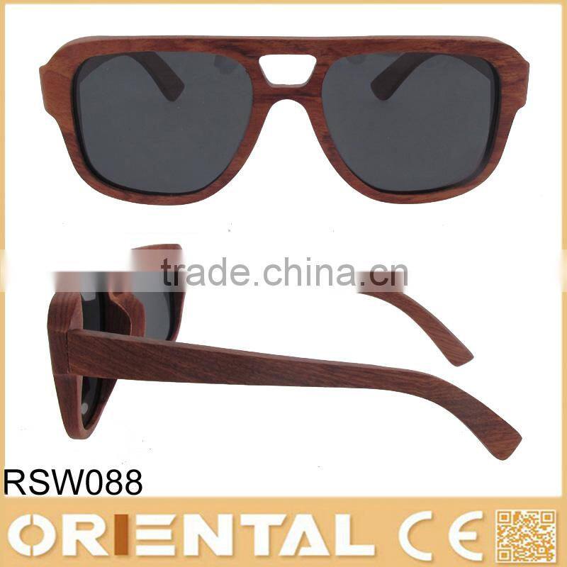 2014 lunette de soleil wooden custom sunglasses