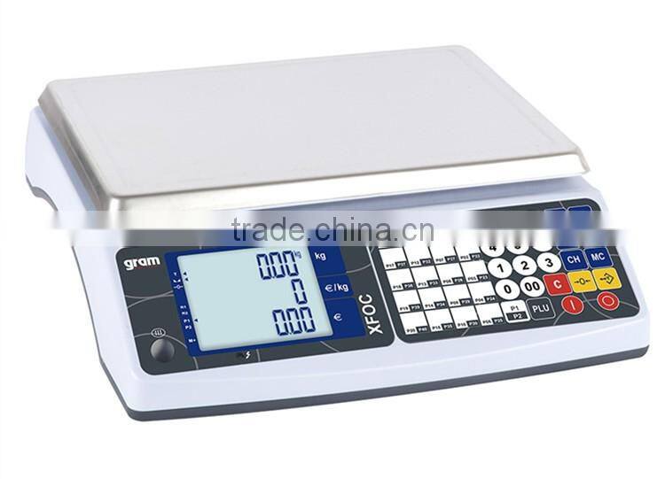 XFOC-30K LCD Display Digital Weighing Scales for Small Business