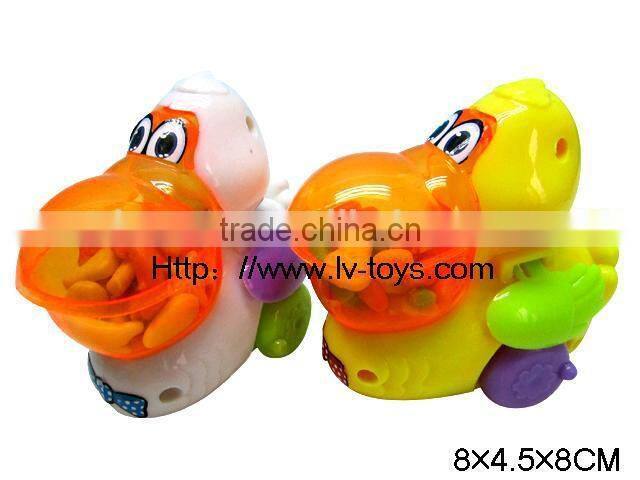 Funny plastic animal toy candy monkey toy for sale