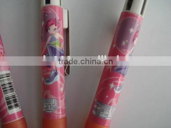 4 in 1 assorted color ballpoint pen wholesales