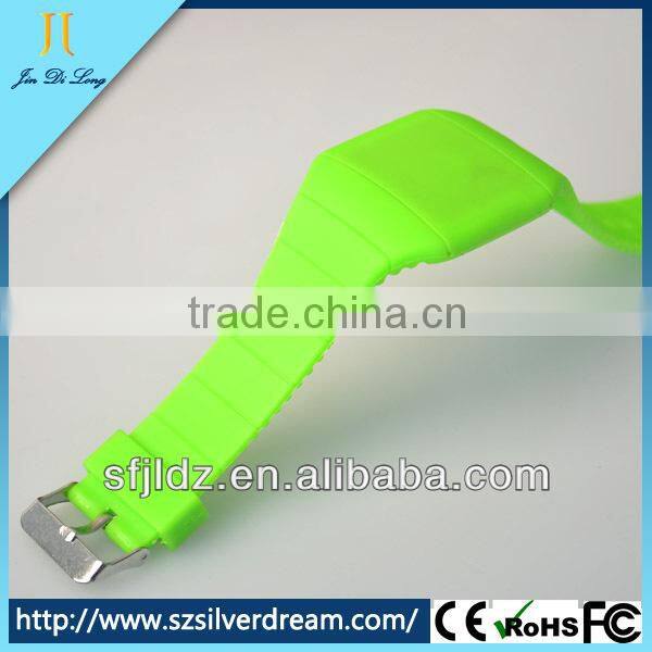 Unisex Touch Design Digital LED Silicone Sports Wrist Watch For Women Men