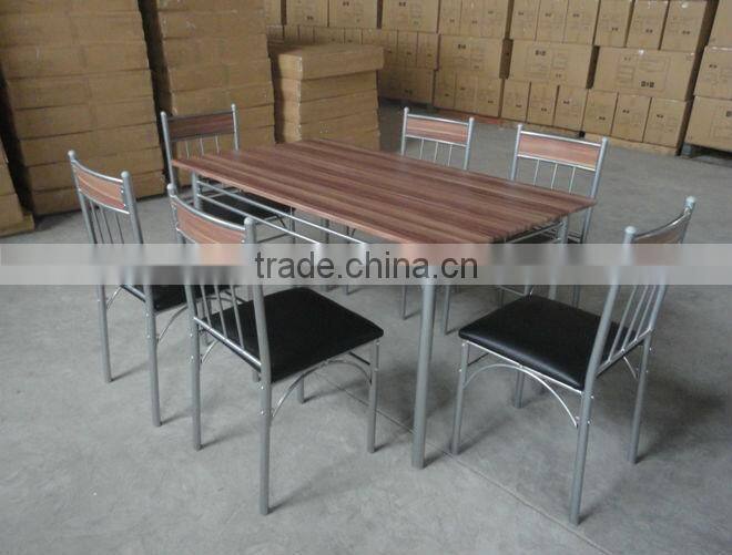 6 persons Dining table set