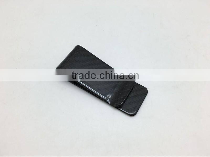 Carbon fiber card holder and money clip from Shenzhen Suppier