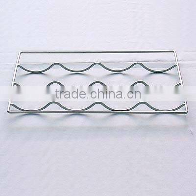 Iron refrigerator pull frame 4 bottle wine rack PF-E481