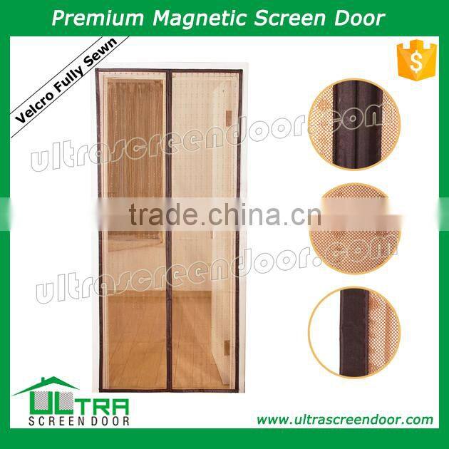 DIY Mesh Anti Mosquito Curtain Fully Sewn Velcro In the Back