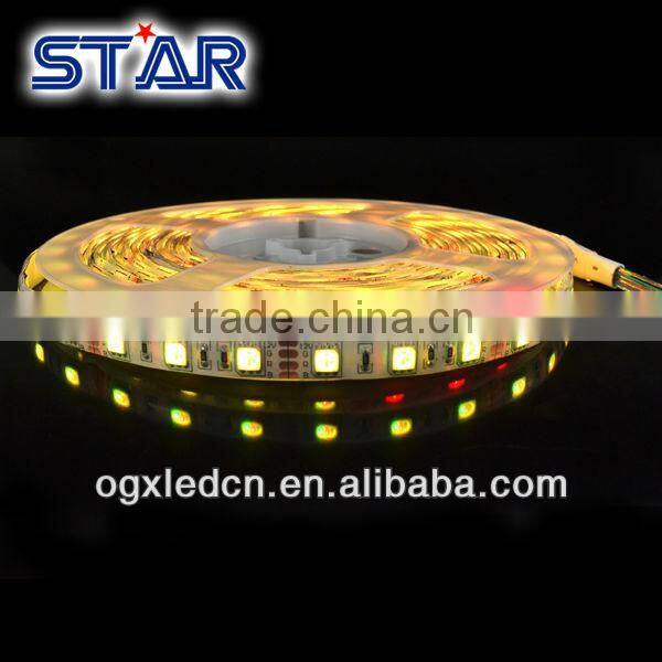 RGB 60LEDs/m 5050 epoxy waterproof IP65 flexible strip light