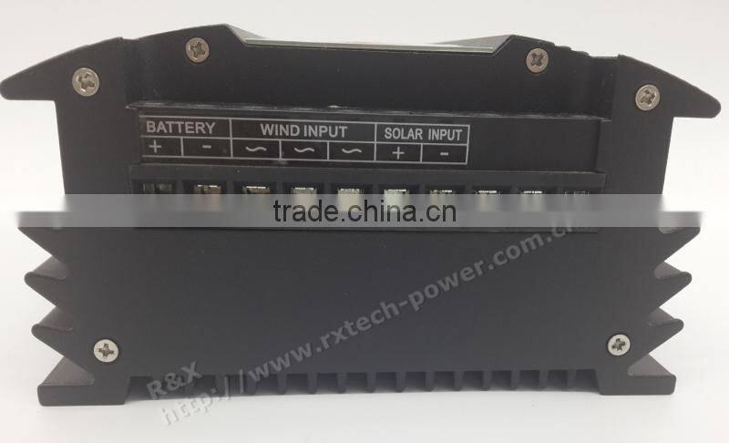 600W PWM wind solar hybrid controller with LCD display, max 900w charge controller, for max 300w solar panel and 900w windmill