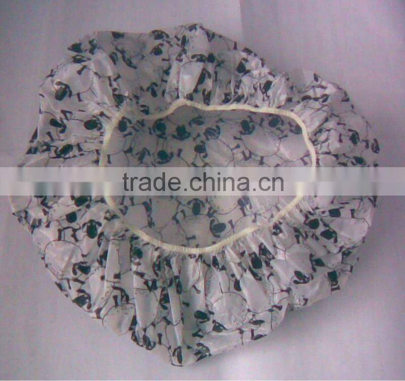 fashion cartoon EVA shower cap