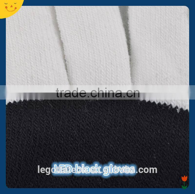 Hot sales amazine velvet flashing gloves raver dancing party 7 colors RGB light gloves